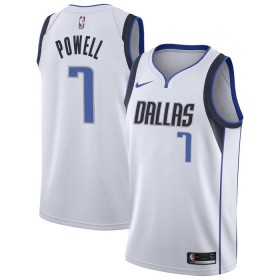 NBA Dallas Mavericks Trikot Dwight Powell 7 Nike 2022-23 Association Edition Weiß Swingman - Herren